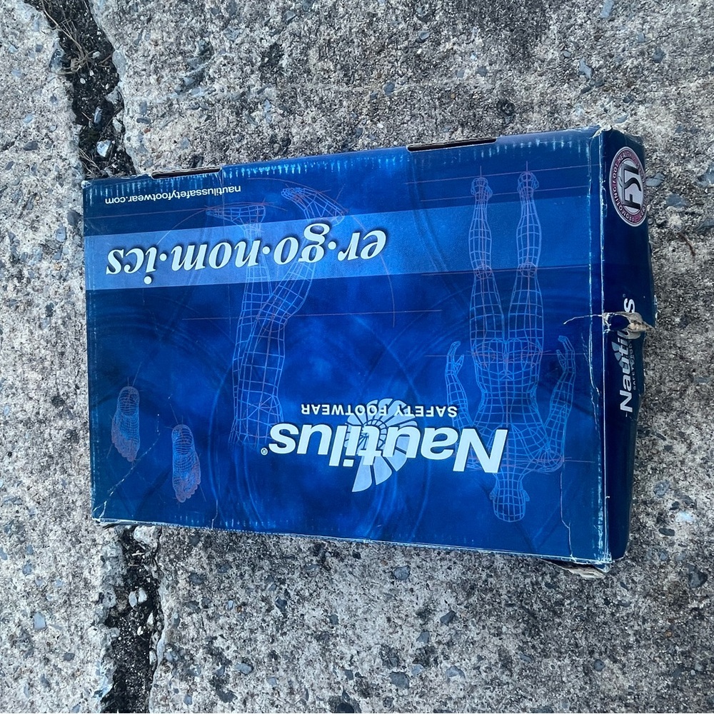 Nautilus Blue Footwear Packaging